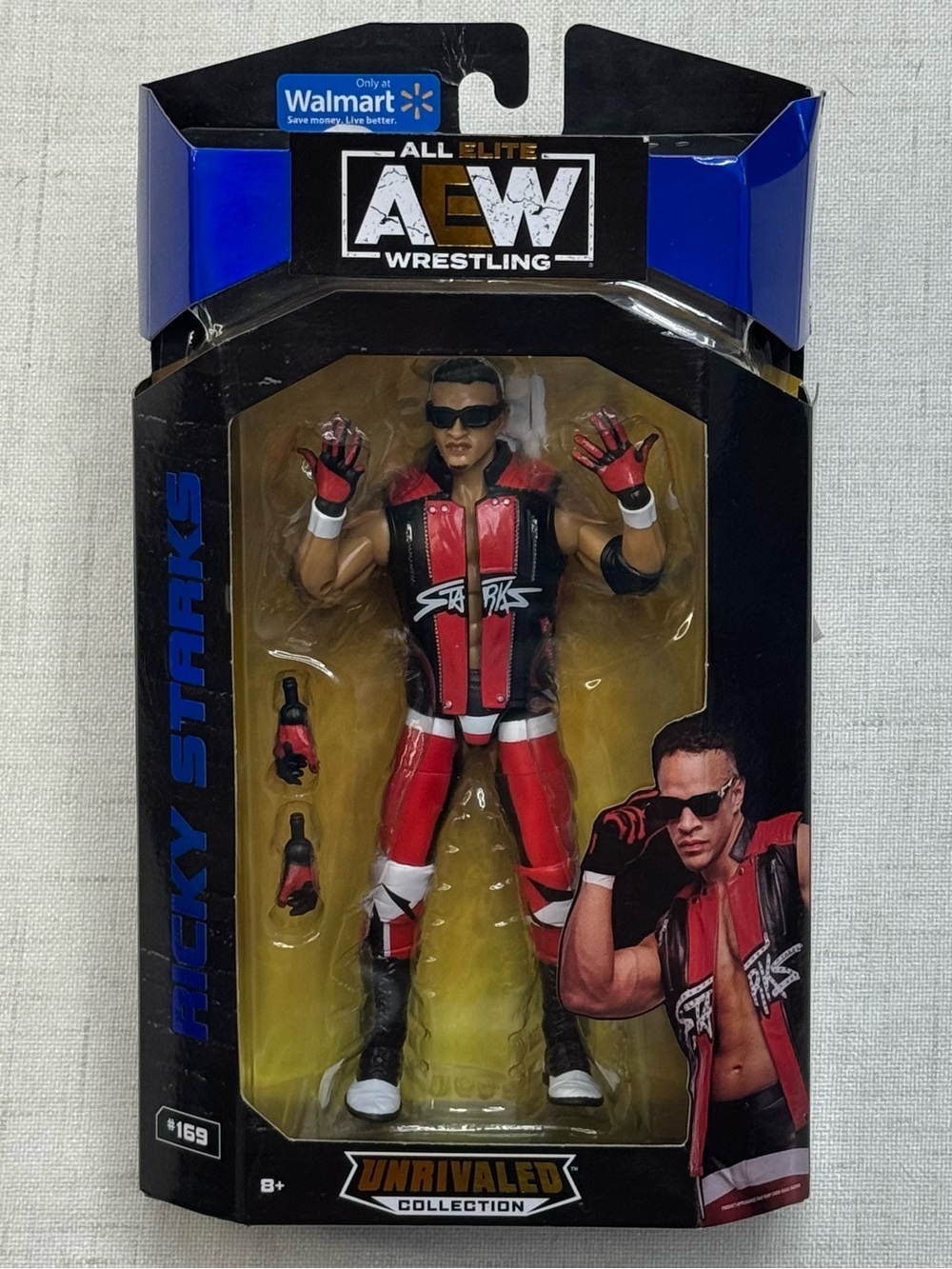 2025 AEW Jazwares Unrivaled Walmart Exclusive #169 Ricky Starks / Saints